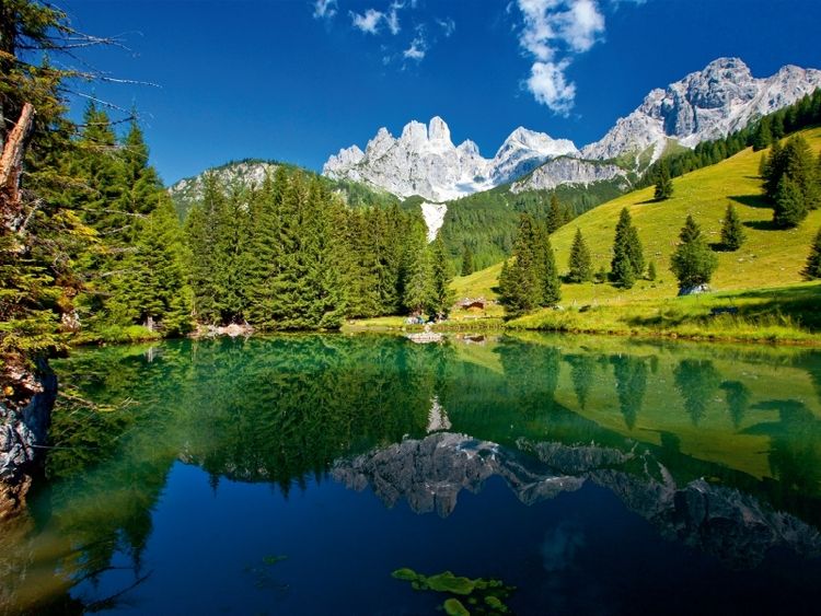 Produktbild: CALVENDO Puzzle Ein Motiv aus dem Kalender Die sch&ouml;nsten Salzburger Bergseen | 1000 Teile Lege-Gr&ouml;&szlig;e 64x48cm Foto-Puzzle f&uuml;r gl&uuml;ckliche Stunden