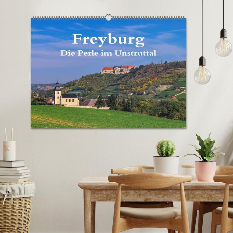 Produktbild: Freyburg - Die Perle im Unstruttal (Wandkalender 2027 DIN A2 quer), CALVENDO Monatskalender
