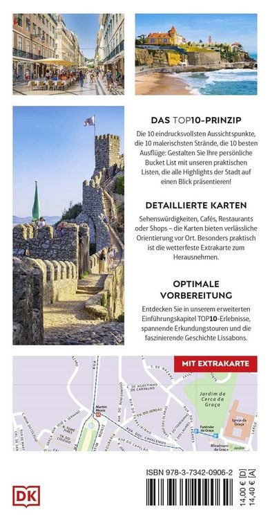 Produktbild: TOP10 Reisef&uuml;hrer Lissabon