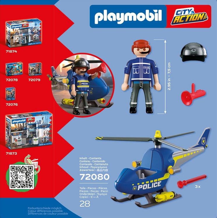 Produktbild: 72080 Polizeihelikopter