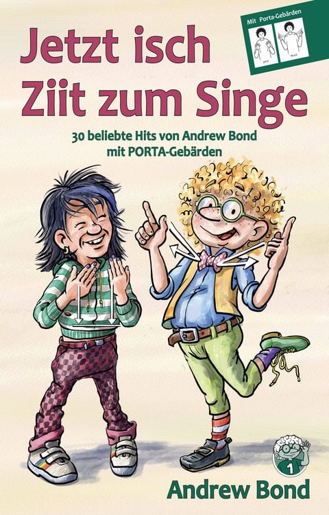Produktbild: Jetzt isch Ziit zum Singe, Liederheft mit Gebärden