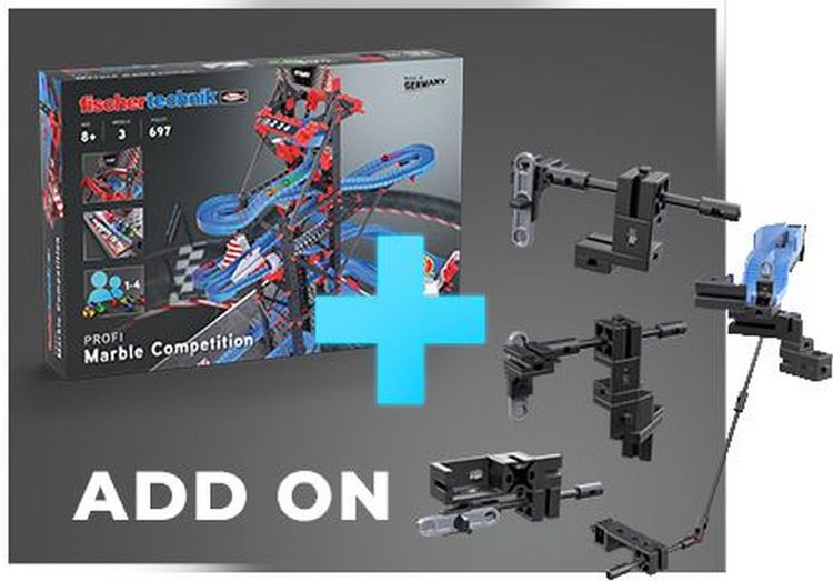 Produktbild: Fischertechnik 571898 Marble Competition Battle Bausatz ab 8 Jahre