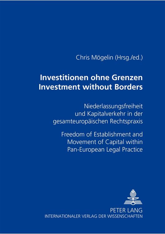 Produktbild: Investitionen ohne Grenzen- Investment without Borders