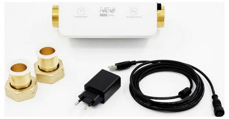 Produktbild: Shelly Neo Smart Water Valve Wasserventil Wi-Fi, Bluetooth