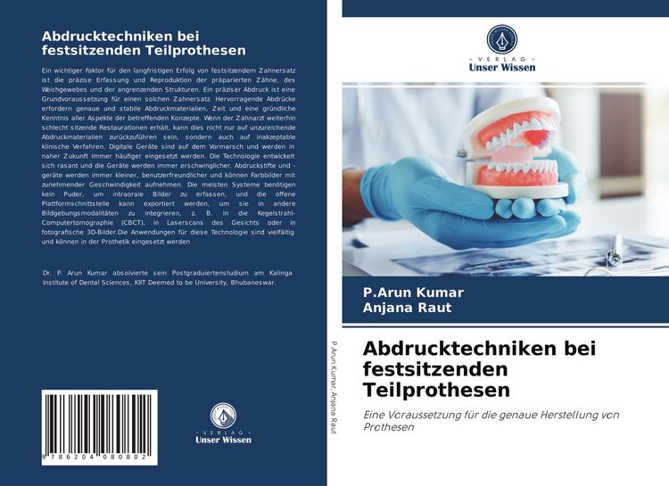Produktbild: Abdrucktechniken bei festsitzenden Teilprothesen