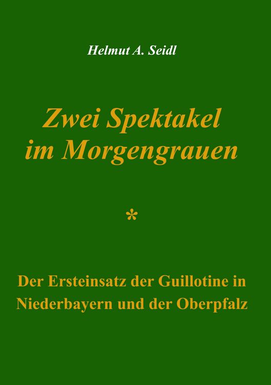 Produktbild: Zwei Spektakel im Morgengrauen