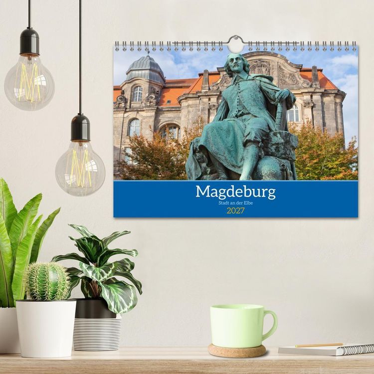 Produktbild: Magdeburg - Landeshauptstadt Sachsen-Anhalts (Wandkalender 2027 DIN A4 quer), CALVENDO Monatskalender