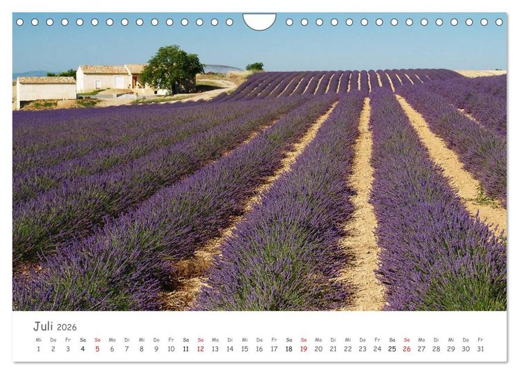 Produktbild: Frankreich - Immer eine Reise wert (Wandkalender 2026 DIN A4 quer), CALVENDO Monatskalender