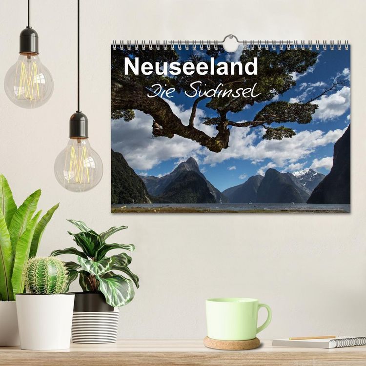 Produktbild: Neuseeland - Die S&uuml;dinsel (Wandkalender 2026 DIN A4 quer), CALVENDO Monatskalender