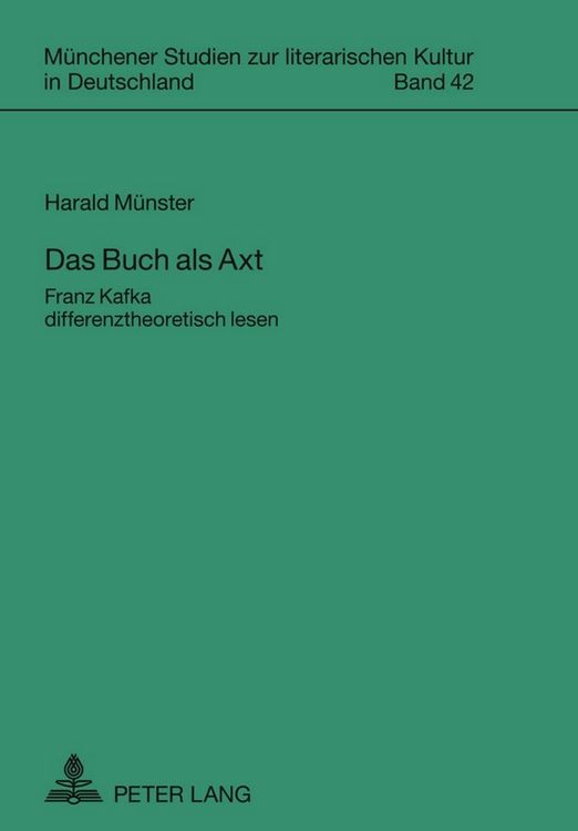 Produktbild: Das Buch als Axt