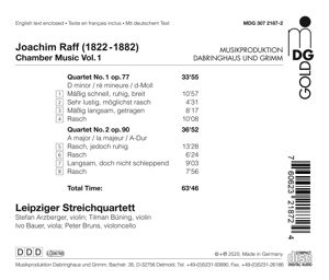 Produktbild: Kammermusik Vol.1-Streichquartett 1 & 2