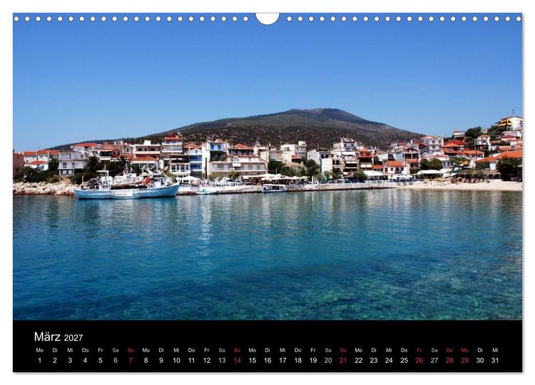 Produktbild: Griechenland - Insel Thassos (Wandkalender 2027 DIN A3 quer), CALVENDO Monatskalender