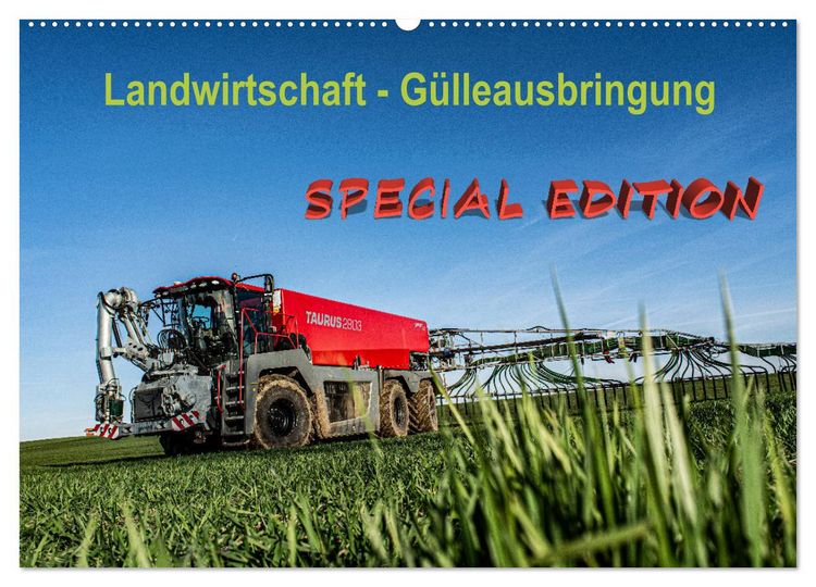 Produktbild: Landwirtschaft - G&uuml;lleausbringung (Wandkalender 2026 DIN A2 quer), CALVENDO Monatskalender