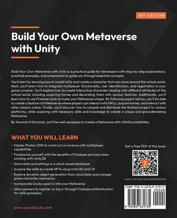 Produktbild: Build Your Own Metaverse with Unity