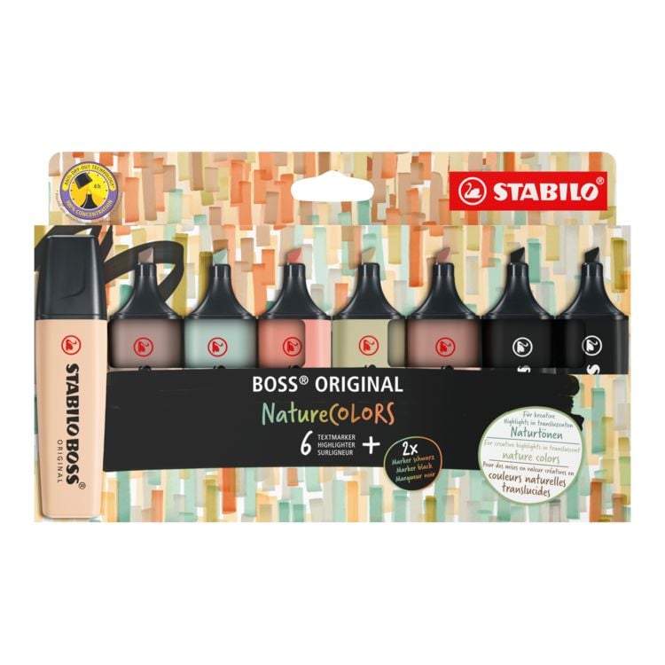 Produktbild: STABILO Textmarker BOSS ORIGINAL NatureCOL.