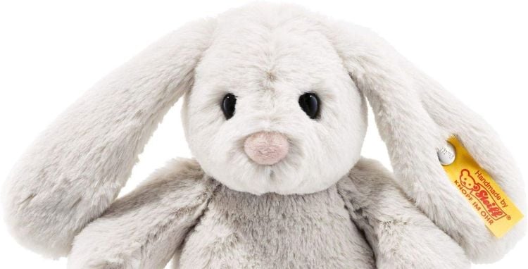 Steiff - Soft Cuddly Friends Hoppie Hase 18 hellgrau