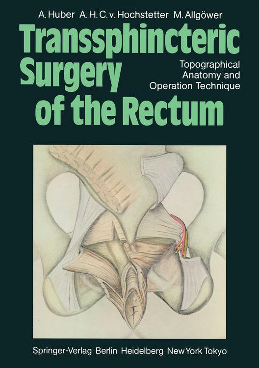 Produktbild: Transsphincteric Surgery of the Rectum