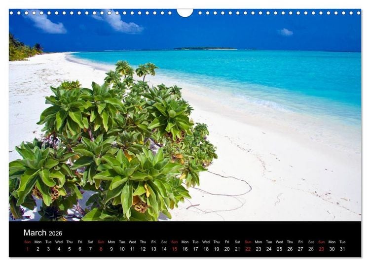 Produktbild: Amazing Maldives (Wall Calendar 2026 DIN A3 landscape), CALVENDO 12 Month Wall Calendar