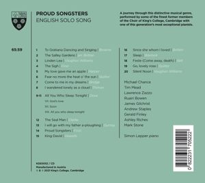 Produktbild: Chance/Mead/Zazzo/Bowen/Gilchrist/Staples/Lepper: Proud Song