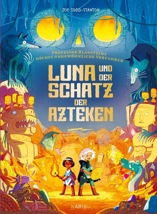 Produktbild: Professor Blausteins h&ouml;chst ungew&ouml;hnliche Vorfahren (Band 5) &ndash; Luna und der Schatz der Azteken