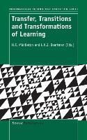 Produktbild: Transfer, Transitions and Transformations of Learning