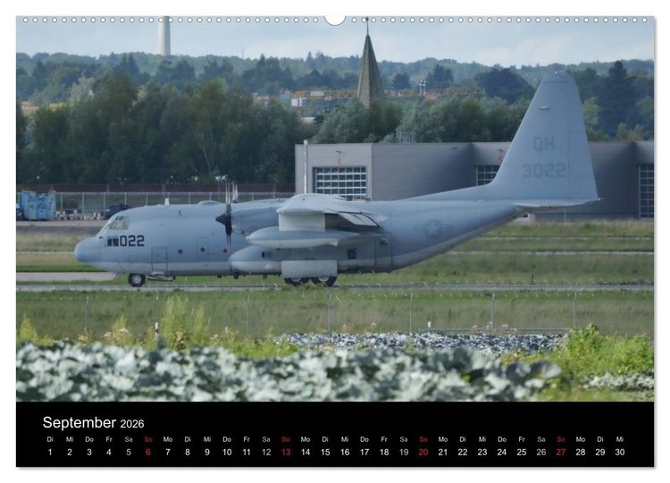 Produktbild: Milit&auml;r Air-Cargo (hochwertiger Premium Wandkalender 2026 DIN A2 quer), Kunstdruck in Hochglanz