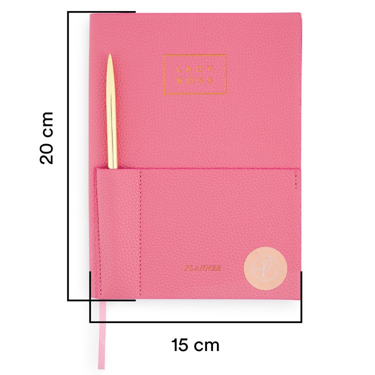 Produktbild: Notizbuch Lady Boss, Pink
