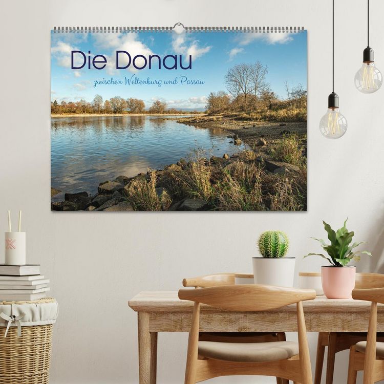 Produktbild: Die Donau zwischen Weltenburg und Passau (Wandkalender 2026 DIN A2 quer), CALVENDO Monatskalender