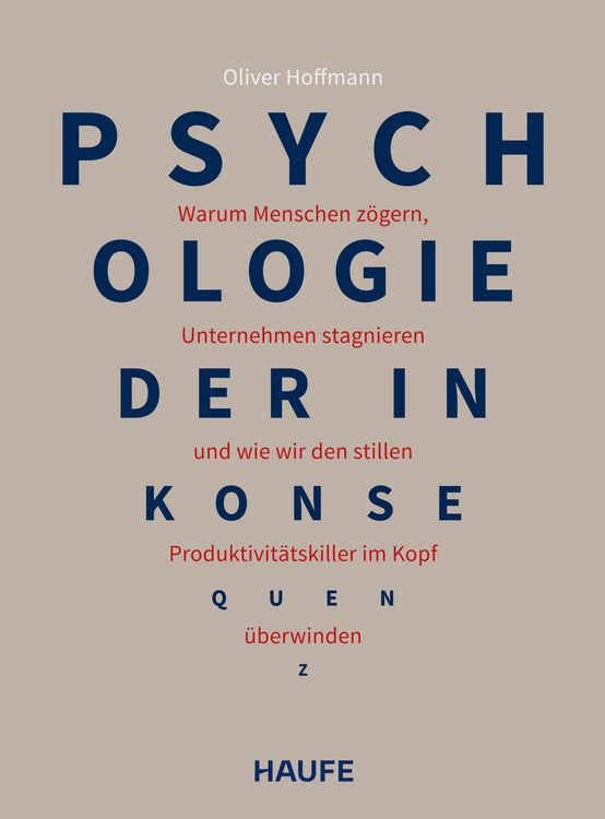 Produktbild: Psychologie der Inkonsequenz