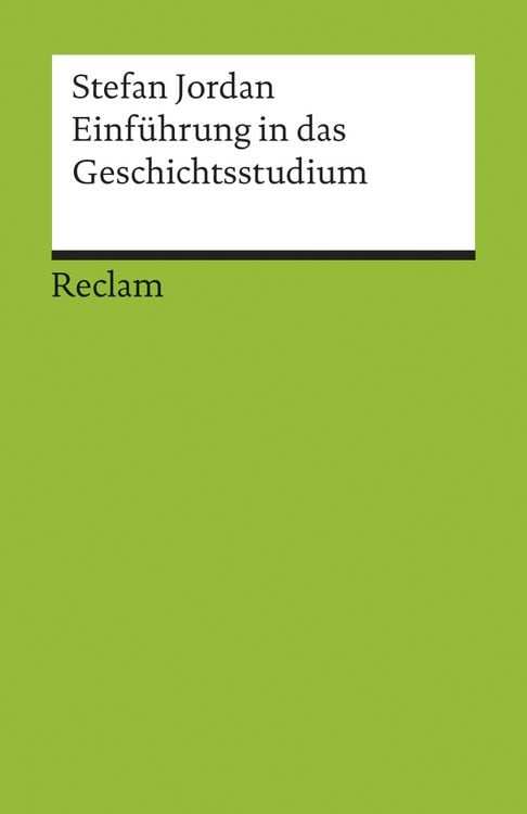Produktbild: Einf&uuml;hrung in das Geschichtsstudium