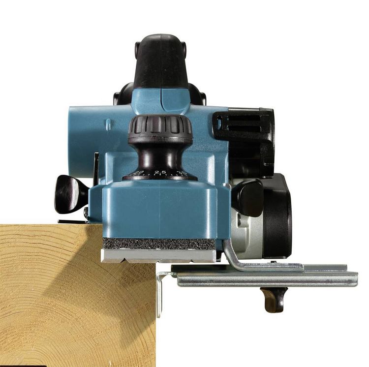 Produktbild: Makita Akku-Hobel ohne Akku Hobel-Breite: 82 mm 18 V Falztiefe (max.): 3 mm