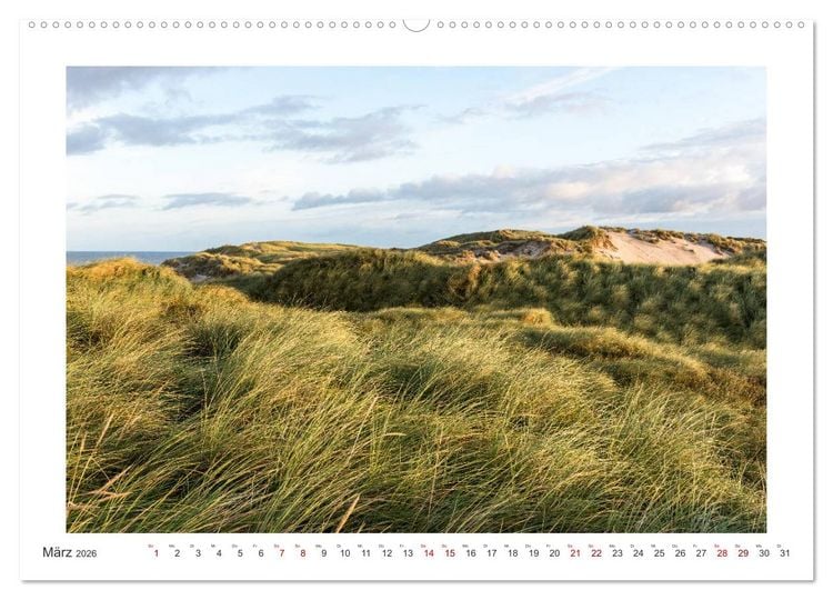 Produktbild: D&auml;nemark - Phototravellers Sehnsuchtskalender (Wandkalender 2026 DIN A2 quer), CALVENDO Monatskalender