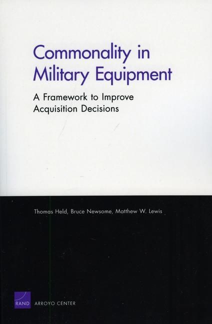 Produktbild: Commonality in Military Equipment