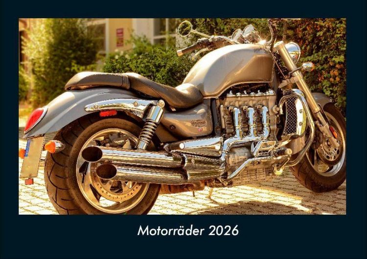 Produktbild: Motorr&auml;der 2026 Fotokalender DIN A4