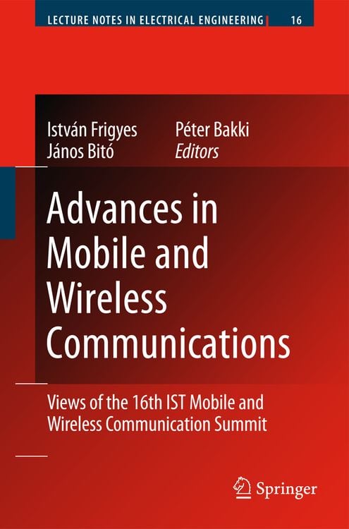 Produktbild: Advances in Mobile and Wireless Communications