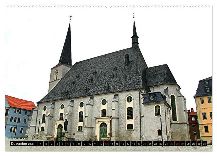 Produktbild: Weimar 2026 (Wandkalender 2026 DIN A2 quer), CALVENDO Monatskalender