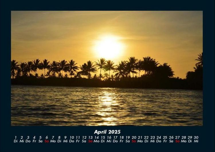 Produktbild: Sonnenuntergang 2025 Fotokalender DIN A4