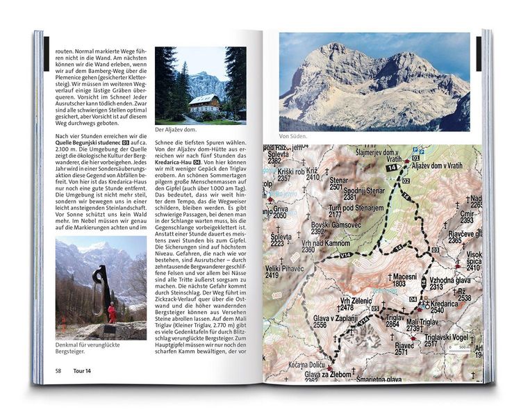 Produktbild: KOMPASS Wanderf&uuml;hrer Slowenien, 61 Touren mit Extra-Tourenkarte