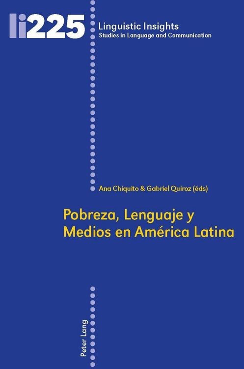 Produktbild: Pobreza, Lenguaje y Medios en Am&eacute;rica Latina