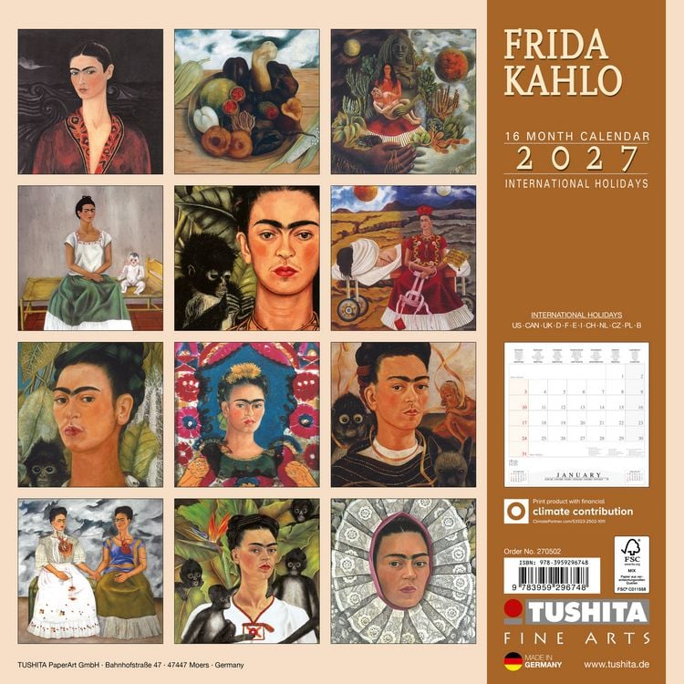 Produktbild: Frida Kahlo 2027