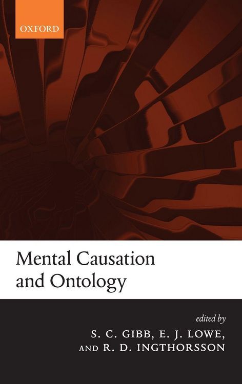 Produktbild: Mental Causation and Ontology