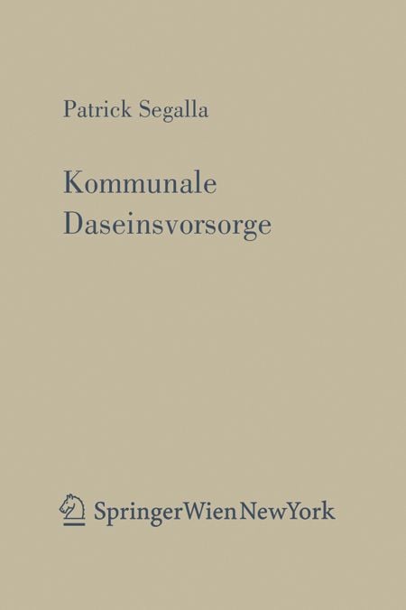 Produktbild: Kommunale Daseinsvorsorge