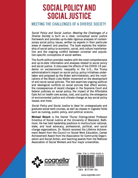 Produktbild: Reisch, M: Social Policy and Social Justice