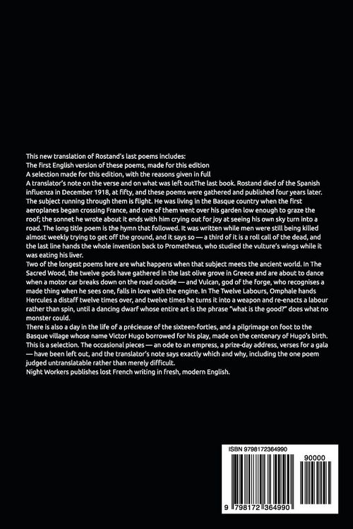 Produktbild: The Canticle of the Wing (Translated)
