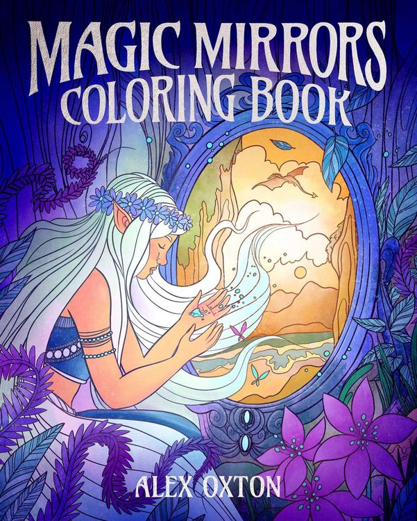 Produktbild: Magic Mirrors Coloring Book