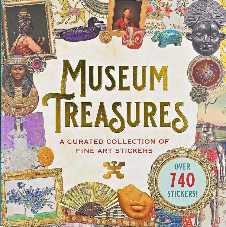 Produktbild: Museum Treasures Sticker Book (Over 740 Stickers!)