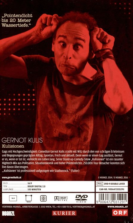 Produktbild: Gernot Kulis - Kulisionen