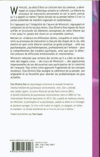 Produktbild: Le processus de maturation personnelle selon Winnicott