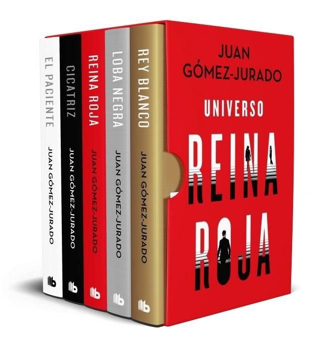 Produktbild: Estuche Universo Reina Roja (5 T&iacute;tulos) / Red Queen Universe Boxed Set