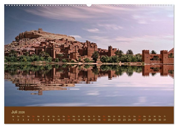 Produktbild: Marokko Impressionan (Wandkalender 2026 DIN A2 quer), CALVENDO Monatskalender